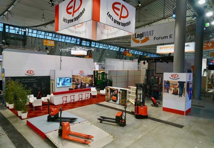 中力參展德國logIMat，中國製造震撼全球！